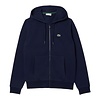 Sweatshirt Zippé avec Poche Kangourou - Bleu Marine