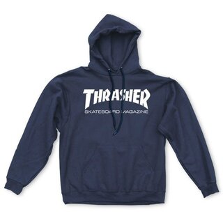 Thrasher Hooded Skate Mag - Navy