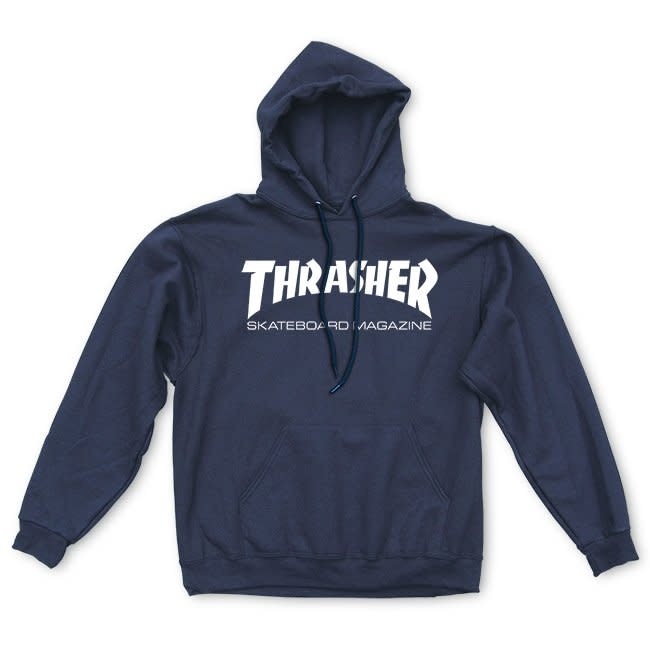 Thrasher Hooded Skate Mag - Navy