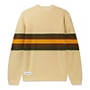 Stripe Knitted Crewneck - Cream