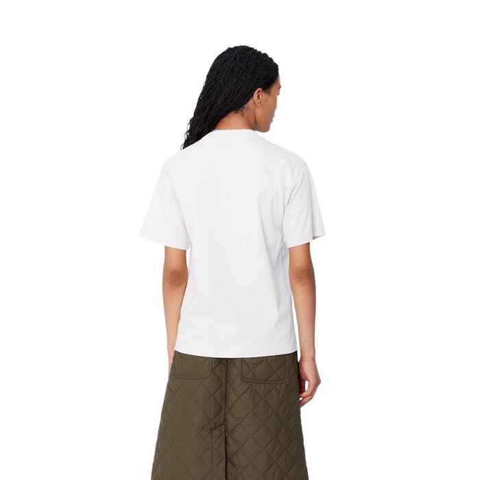 Carhartt WIP W' S/S American Script T-Shirt - Moonbeam