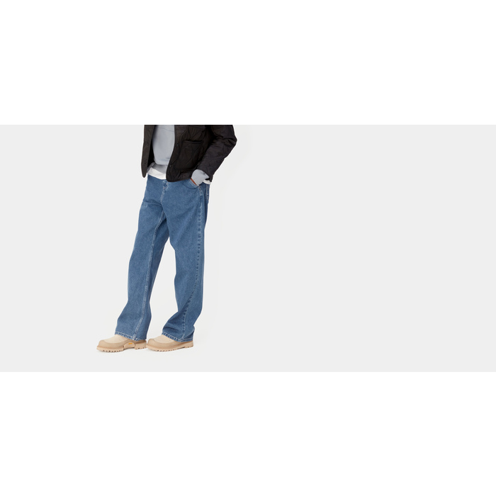 Carhartt WIP W' Simple Pant - Blue (Stone Washed)