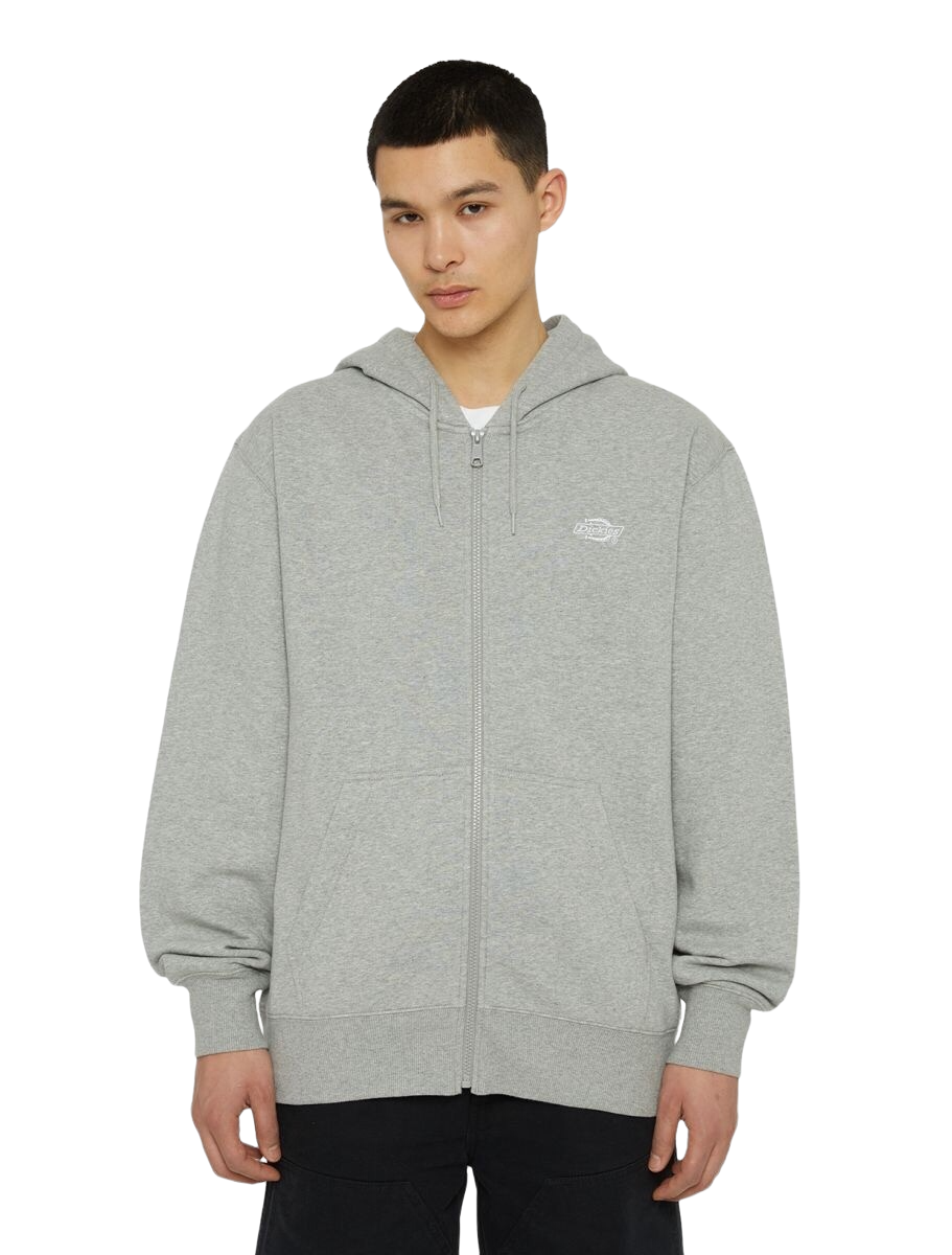 Dickies Summerdale Zip Through - Grey Melange