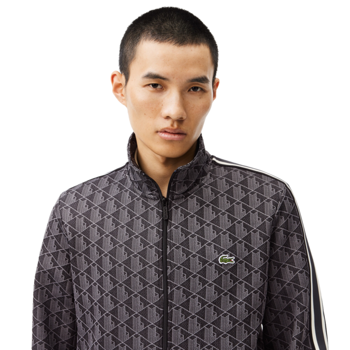 Survetement lacoste gris foncé hotsell