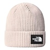 Salty Lined Beanie - White Dune