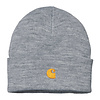 Chase Beanie - Grey Heather/Gold