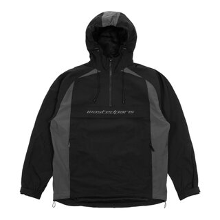 Wasted Paris Arena Windbreaker - Black/Charcoal