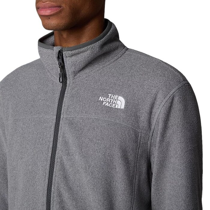 The North Face M' 100 Glacier Fz - Medium Grey