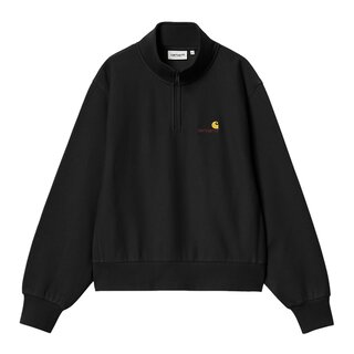 Carhartt WIP W' American Script High Neck Sweat - Black