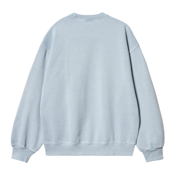 Carhartt WIP Vista Sweat - Dusty Ice (Garment Dyed)