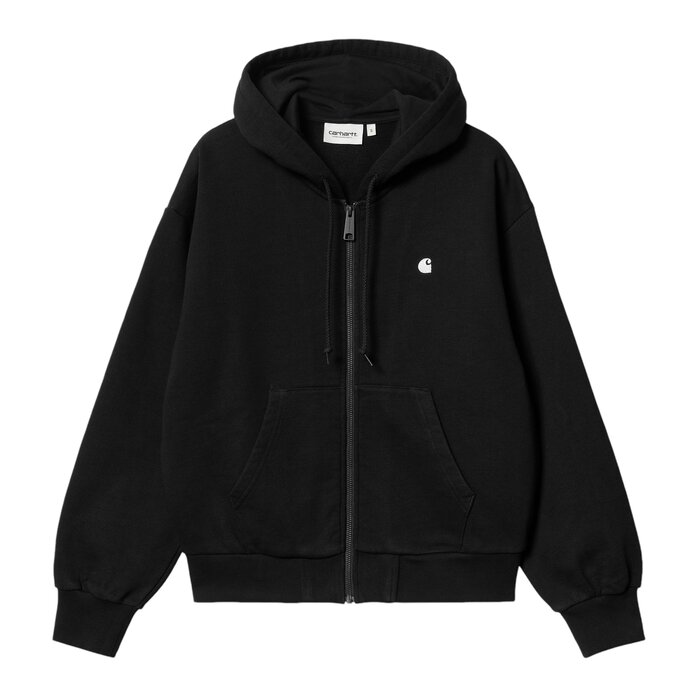 Carhartt WIP W' Hooded Casey Jacket - Black/Silver