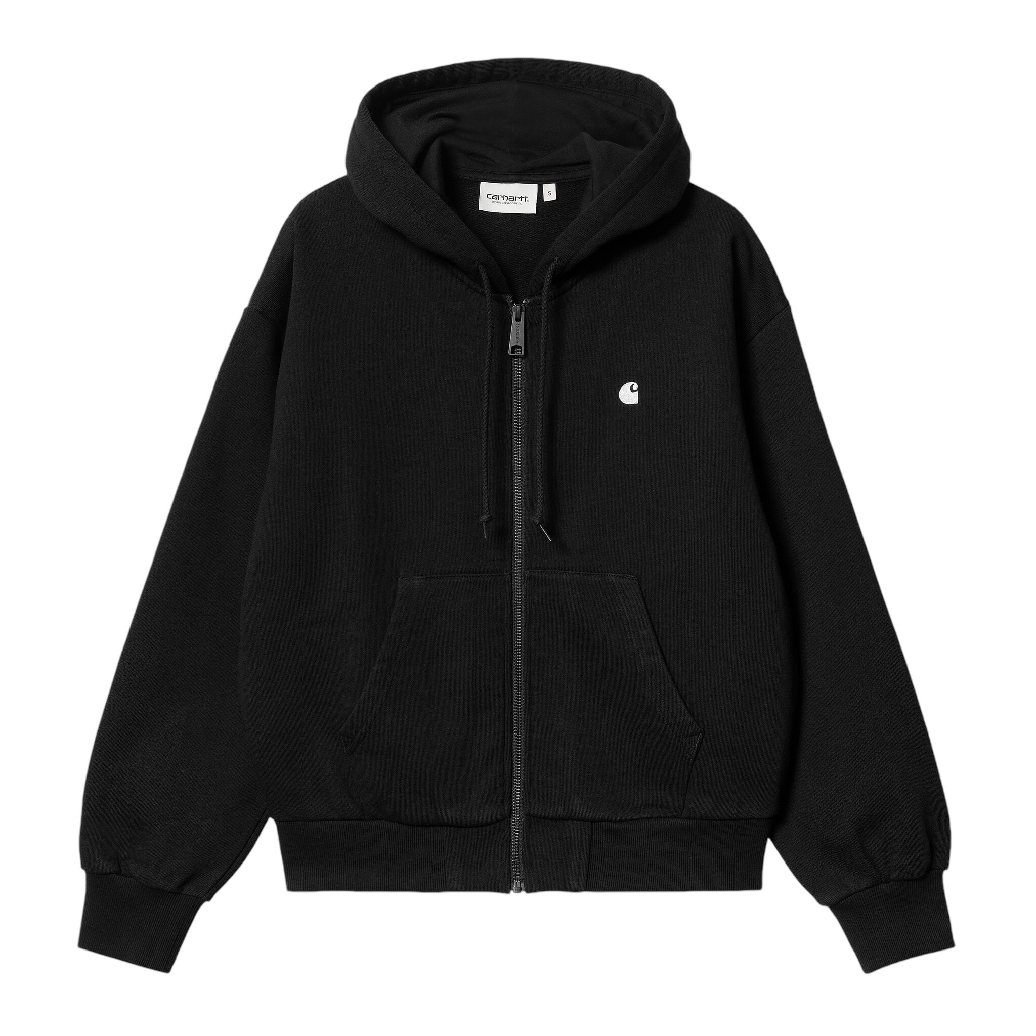Carhartt WIP W' Hooded Casey Jacket - Black/Silver