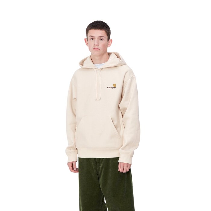 Carhartt WIP Hooded American Script - Moonbeam