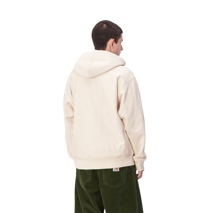 Carhartt WIP Hooded American Script - Moonbeam