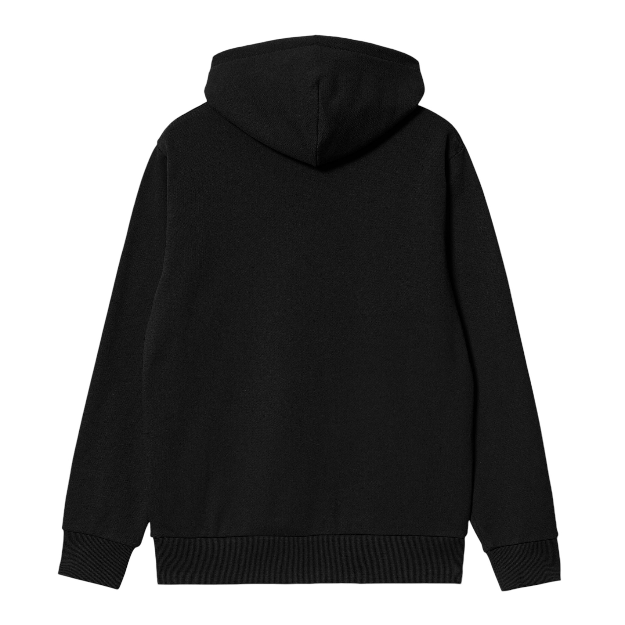 Carhartt WIP Hooded Script Embroidery Sweat - Black/White