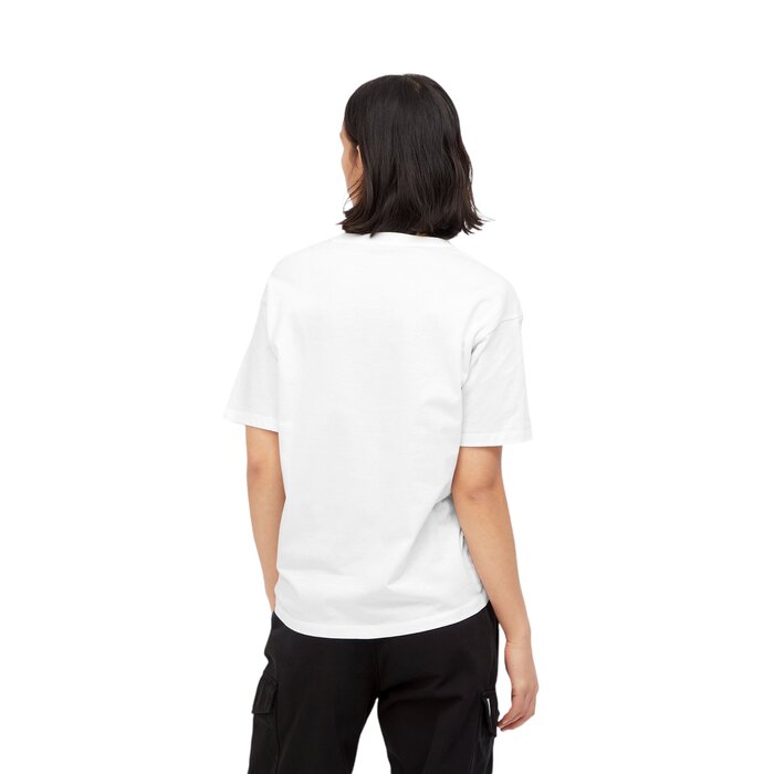 Carhartt WIP W' S/S Chase T-Shirt - White/Gold