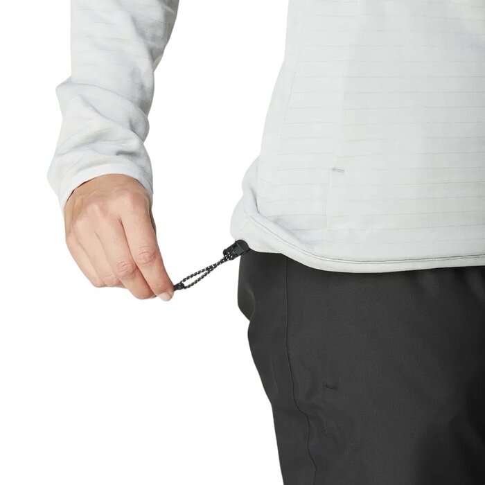 Picture Bake W' 1/4 Grid Fleece - Pigeon