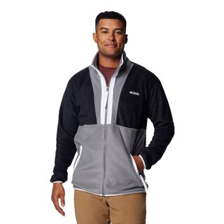 Columbia BackBowl Full Zip Fleece - Black/City Grey