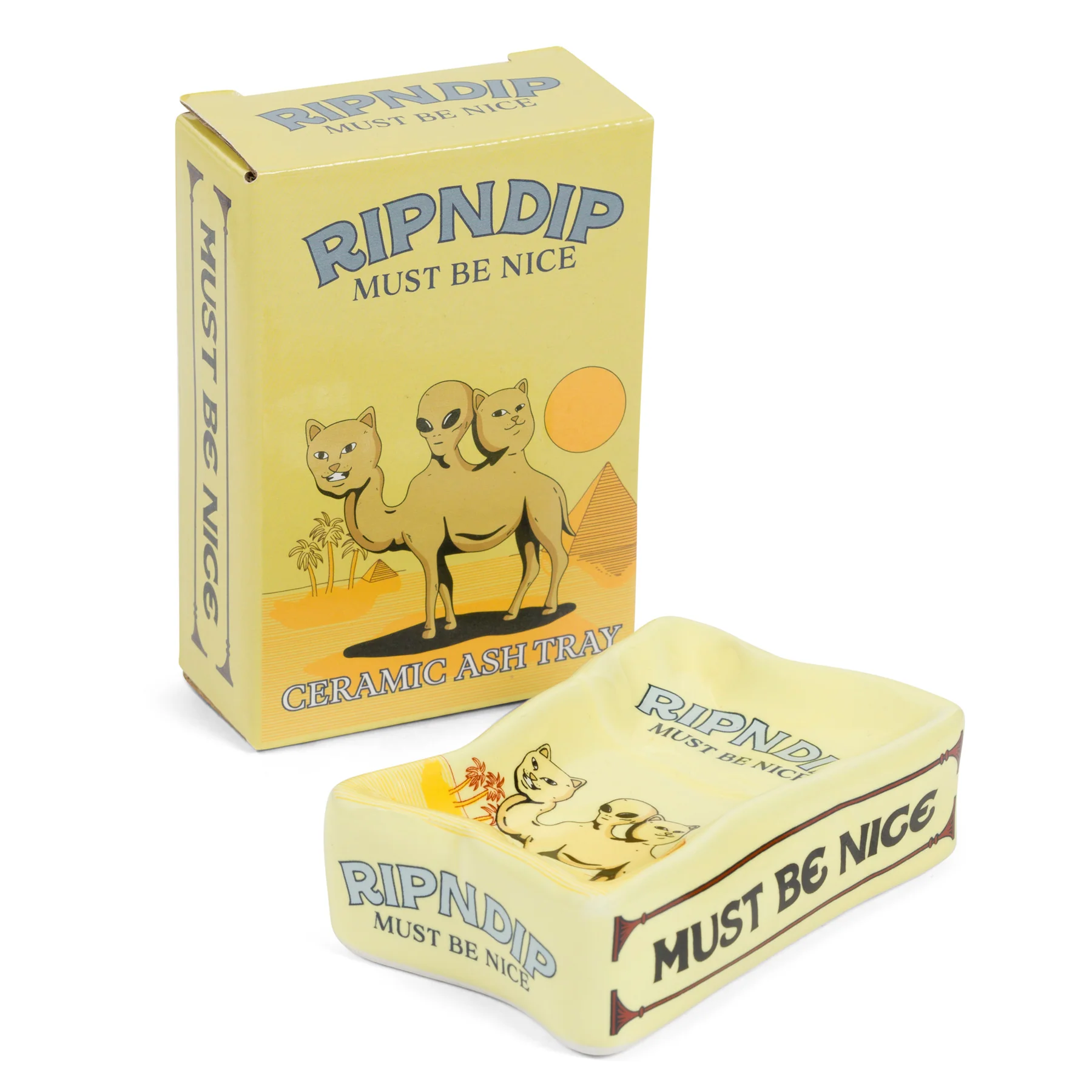 RipNDip Barnum Ceramic Ash Tray - Yellow - O'Street