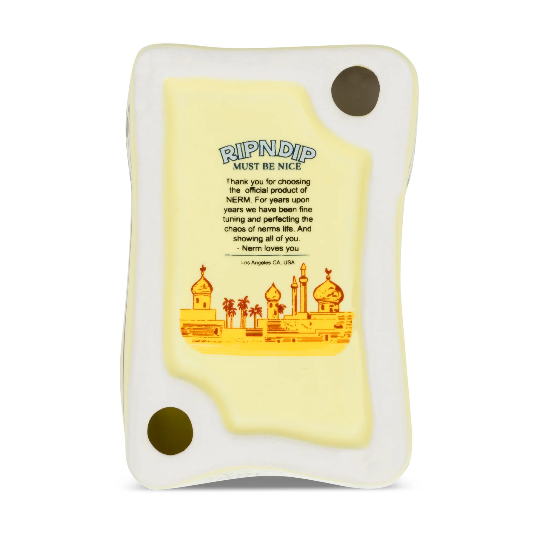 RipNDip Barnum Ceramic Ash Tray - Yellow - O'Street