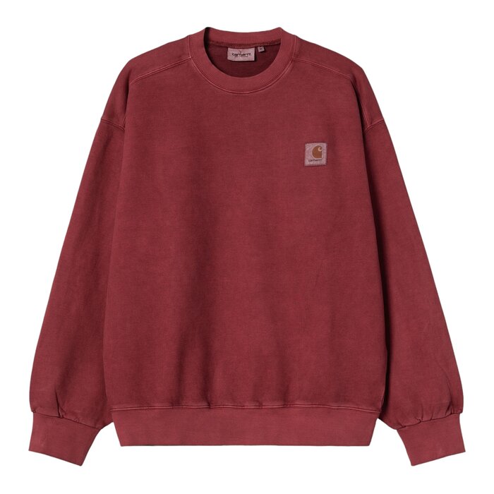 Carhartt WIP Vista Sweat - Scarlet (Garment Dyed)