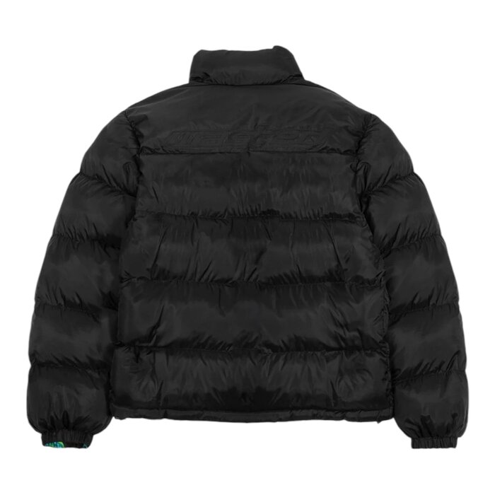 Wasted Paris Fusion Puffer Jacket - Black