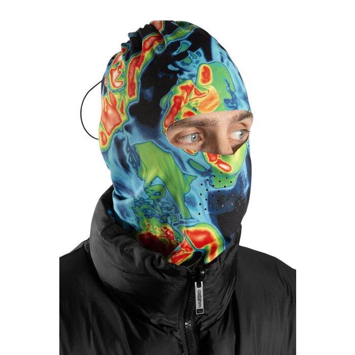 Wasted Paris Fusion Puffer Jacket - Black