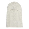 Rain Cable Knit Balaclava - Off-White