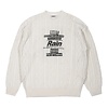 Rain Cable Sweater - Off-White