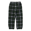 Shadow Plaid Sherpa Pant - Olive Shadow Plaid