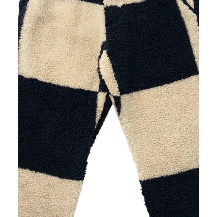 Gramicci Checkered Sherpa Pant - Natural/Navy Check