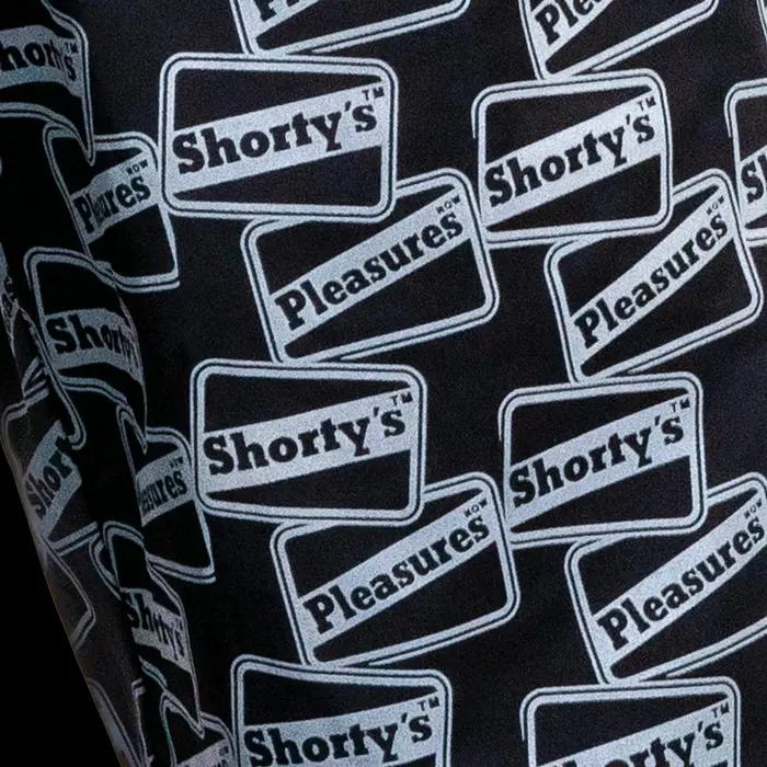 Pleasures Reflective Track Pants - Black