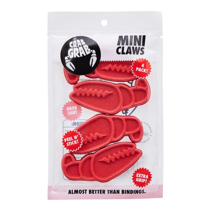 Crab Grab Mini Claws 4pack - Red