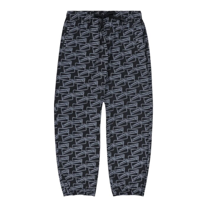 Pleasures Reflective Track Pants - Black