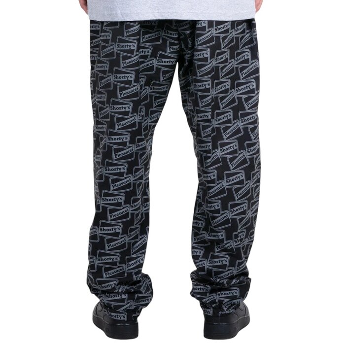 Pleasures Reflective Track Pants - Black
