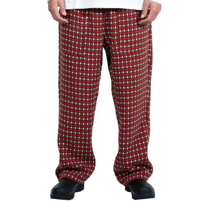 Pleasures Cross Easy Pant - Red
