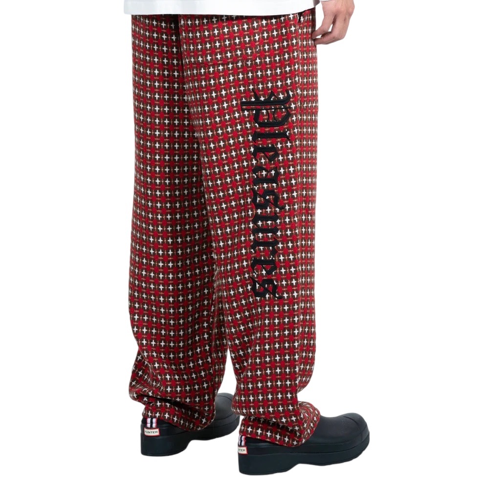 Pleasures Cross Easy Pant - Red