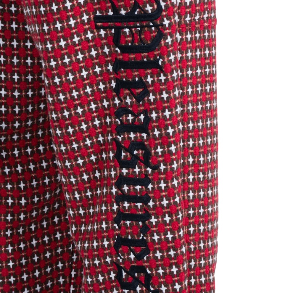 Pleasures Cross Easy Pant - Red