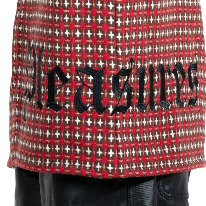 Pleasures Cross Work Shirt - Red