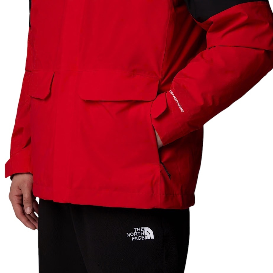 The North Face Parka DryVent™ Mono Triclimate 3-en-1 - TNF Red/TNF Black