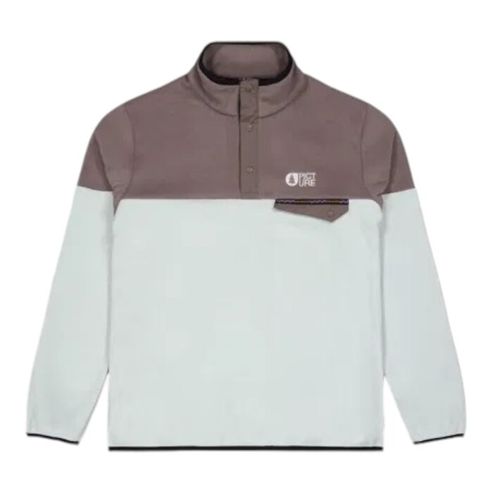 Picture Arcca 1/4 Fleece - Deep Taupe Pigeon