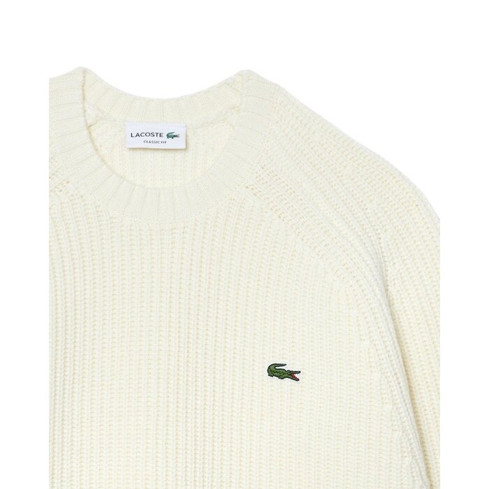 Pull lacoste vert sapin hot sale