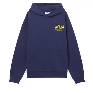 Obey Jazz Head Extra Heavy Hood - Academy Navy