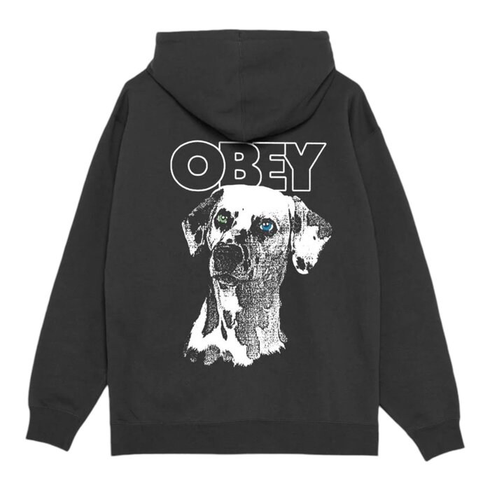 Obey Dalmation Hood - Black