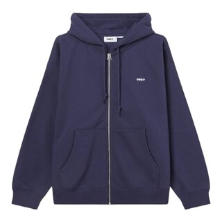 Obey Established Works Bold Ziphood - Academy Navy