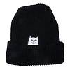 Lord Nermal Ribbed Beanie - Black