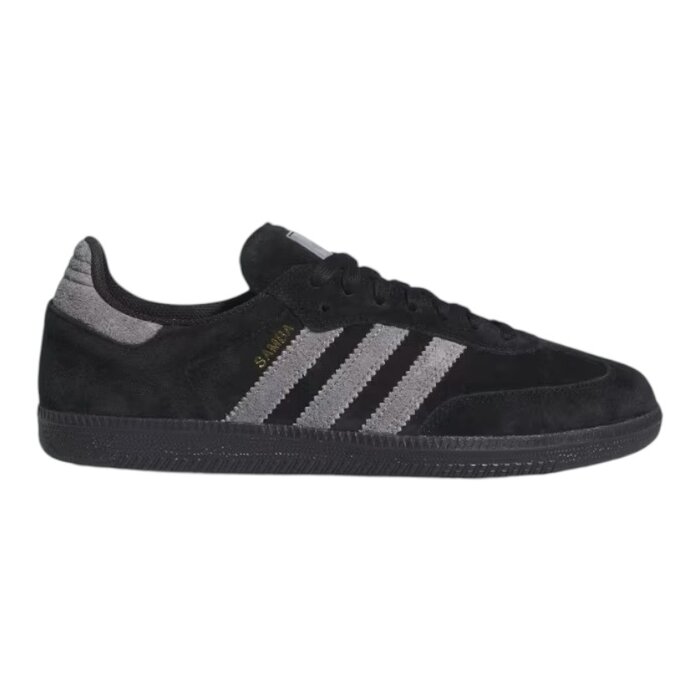 Adidas Skateboarding Samba Adv - Core Black / Grey Four / Gold Metallic