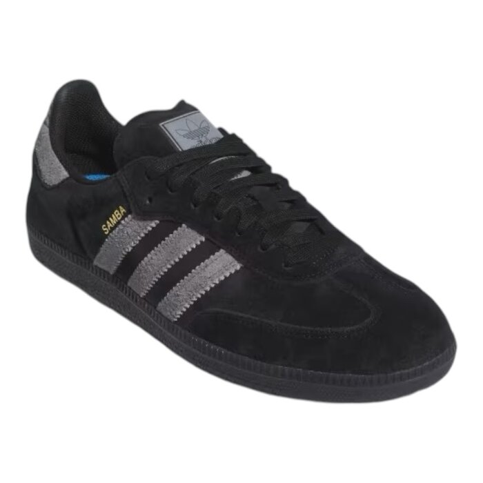 Adidas Skateboarding Samba Adv - Core Black / Grey Four / Gold Metallic