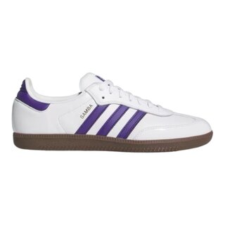 Adidas Skateboarding Samba Adv - Cloud White/Collegiate Purple/Gold Metallic