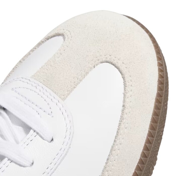 Adidas Skateboarding Samba Adv - Cloud White/Collegiate Purple/Gold Metallic